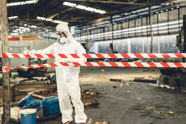 Professional Biohazard technician working in Orovada, NV